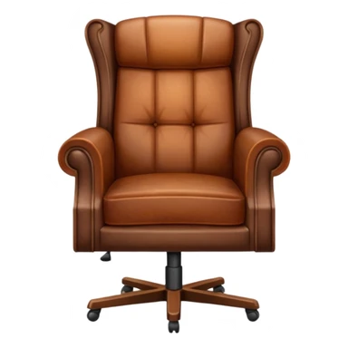 brown Interview chair from Mindhunter TV show sticker