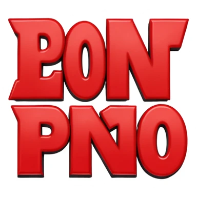 Letters saying “don’t PMO” meaining “don’t piss me off”  sticker