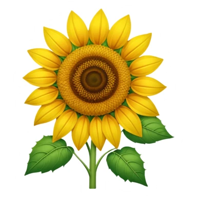 sunflower sticker