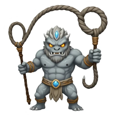 earth elemental long whip sticker