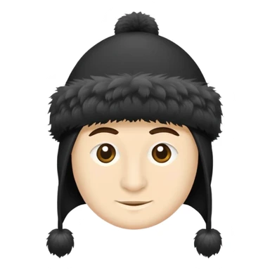 Dagestani traditional papakha hat sticker