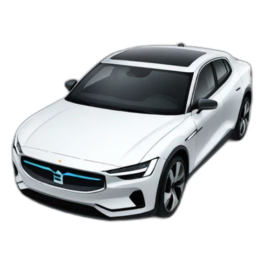 electric car polestar sticker