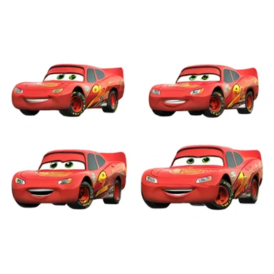 Lightning McQueen Canadian  sticker