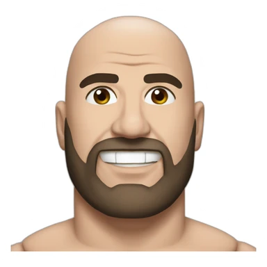 Dana white sur hasbulla sticker