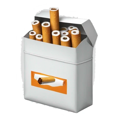 Cigarette pack sticker