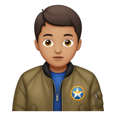 bumper Jacket winter sticker