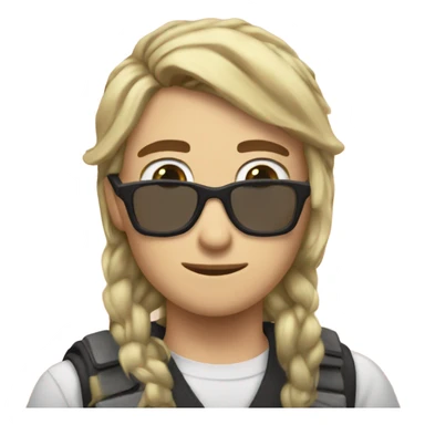 please generate me central pvp on top emoji t sticker