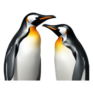 penguin love sticker