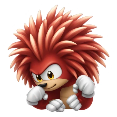 Knuckles the echidna  sticker