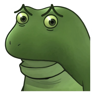 Blood running down face sticker