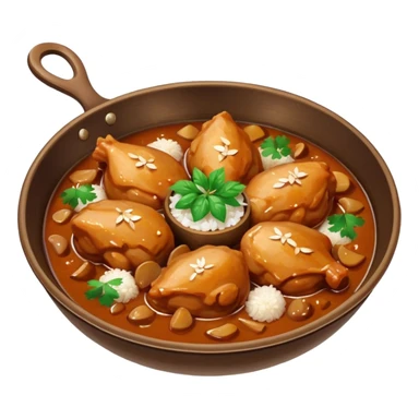 chicken pork coconut adobo sticker
