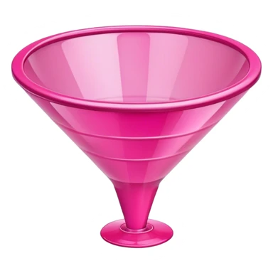 transparent pink sales funnel  sticker