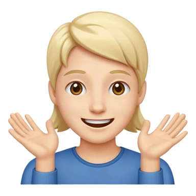 Personne qui fait semblant de croire en quelqu'un  sticker