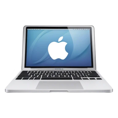 MacBook blanc création de site  sticker