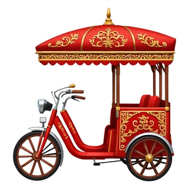 Rickshaw sticker