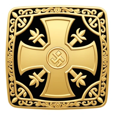 Hindu swastika sticker