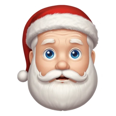 papai noel surpreso sticker