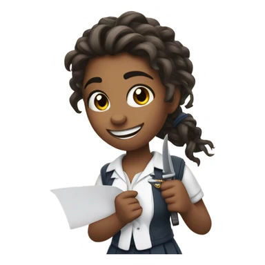 Yandere girl  sticker