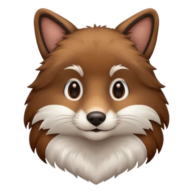 animal, half body sticker