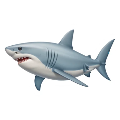 Tiburon con piernas y con zapatos sticker