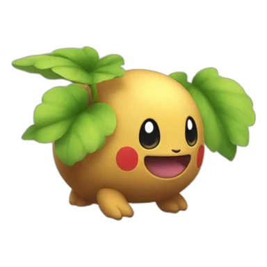 bonsly pokemon sticker