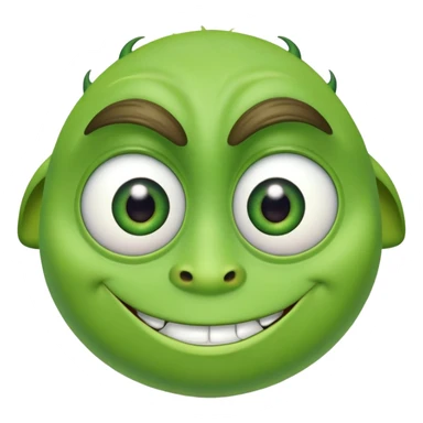 Mike Wazowski from Monsters Inc sticker