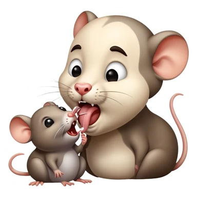 Likaon lick rats  sticker