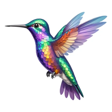 Humming bird  sticker