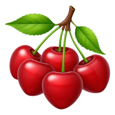 Sour cherries sticker