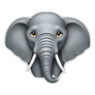 Elephant wear air jordan sticker