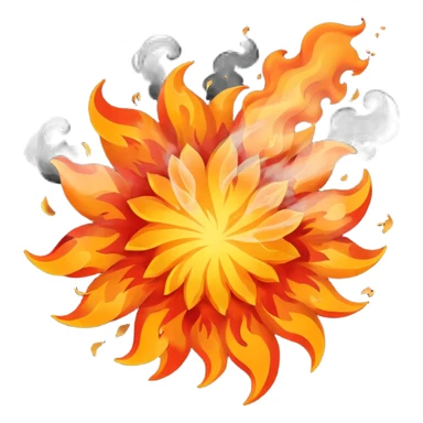 Explosion animation  sticker