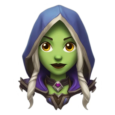 Sylvanas from WoW sticker