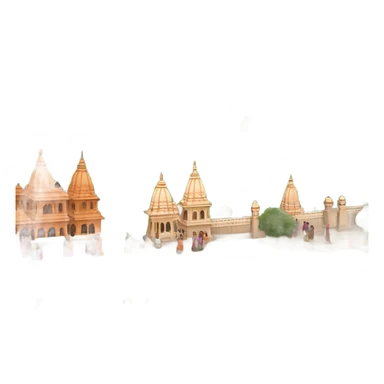 Haridwar and the ganges sticker