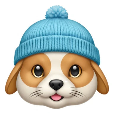 Winter Beanie Pet sticker