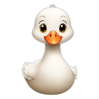 Baby goose sticker