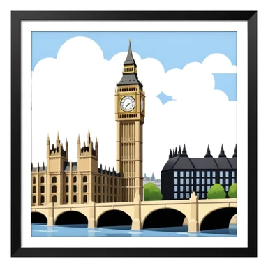 Big Ben London  sticker