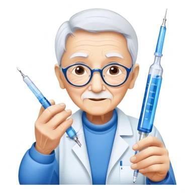 logo for a website about Type 1 diabetes and aging to share knowledge and ways of coping sticker