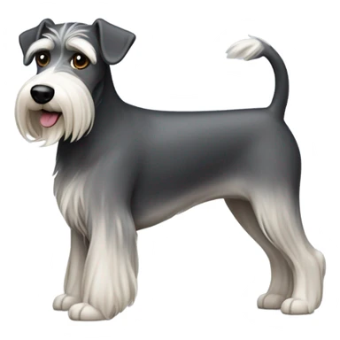 Dachshund Schnauzer mix ￼￼ sticker