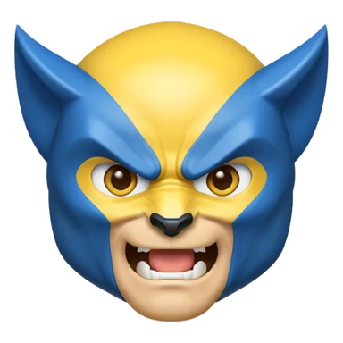 Wolverine emoji sticker