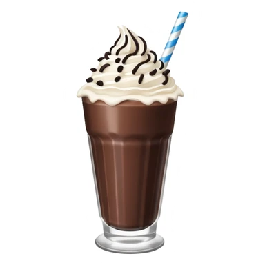 milkshake chocolate oreo sticker