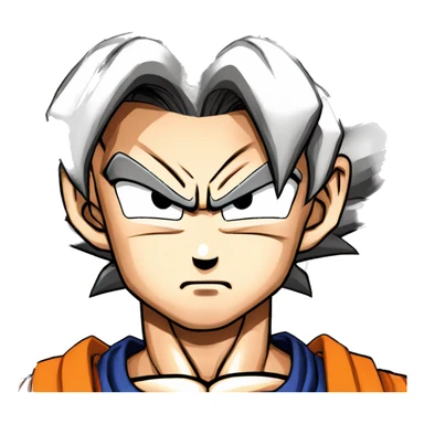 Goku dragon ball z super sayen sticker