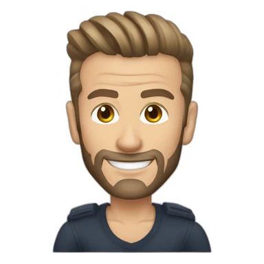 David Beckham sticker