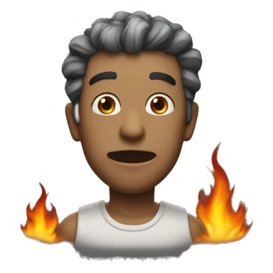 choubaka qui crache du feu  sticker