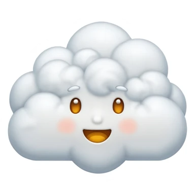 Emoji de pensamiento  nube sticker