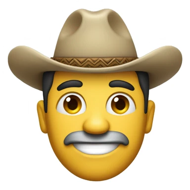 hombre con sombrero vueltiao sticker