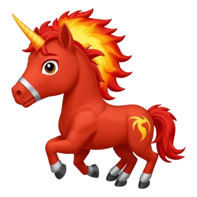 Blaze the mustang mascot from UTA sticker