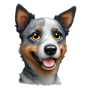 Blue Heeler dog sticker