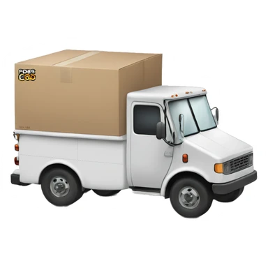 Box truck with “PGS” on the side sticker