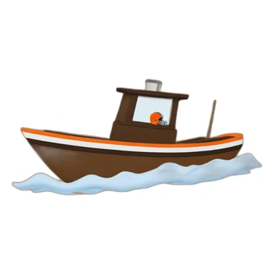Cleveland browns fail boat sticker