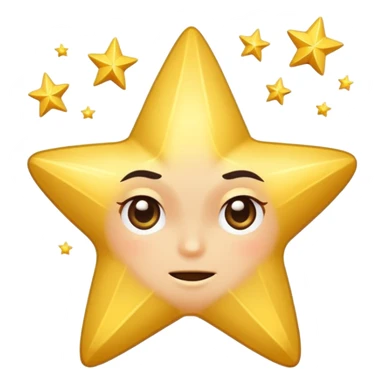 shooting star emoji with a smirk and one eyebrow raised, unimpressed, sarcastic frustration about existence sticker